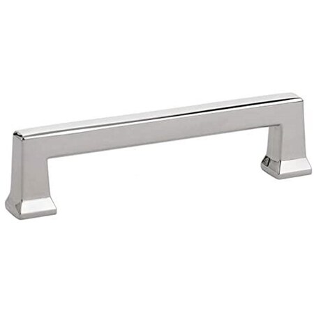Patioplus 4 in. Alexander Cabinet Pull, Bright Nickel PA2056042